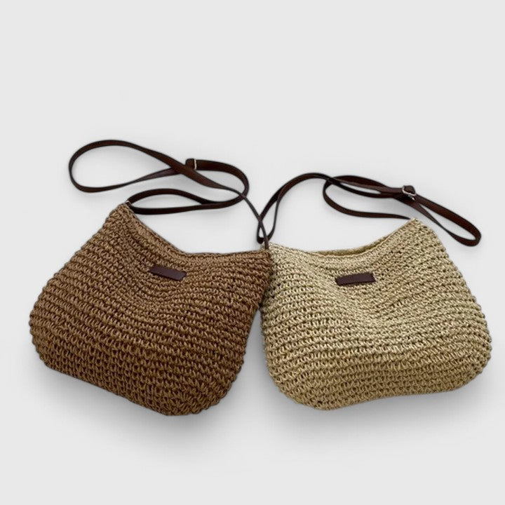 FLORENCE | ELEGANT WOVEN CROSSBODY BAG