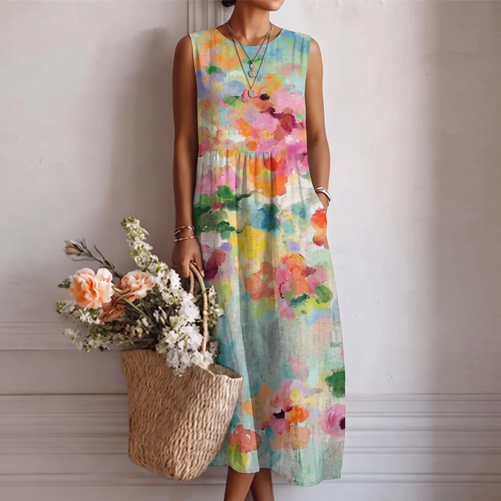 ELOISE | FLOWING MIDI DRESS