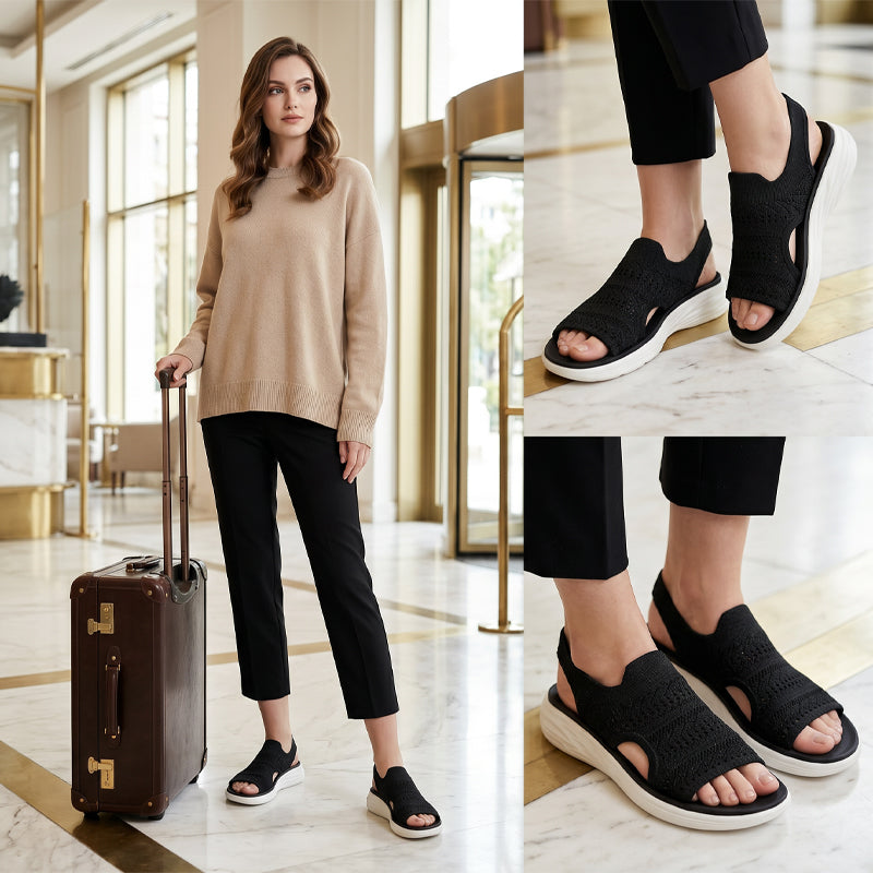 ROSALIND | BREATHABLE PLATFORM SANDALS