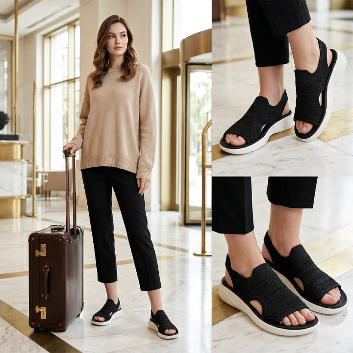 ROSALIND | BREATHABLE PLATFORM SANDALS