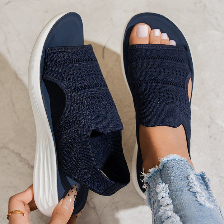 ROSALIND | BREATHABLE PLATFORM SANDALS
